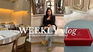 VLOG  GIRLY CATCH UP  LUXURY SHOPPING  NEW IN ZARA  VICTORIA BECHAM  MANGO  Edwigealamode [upl. by Daveta]