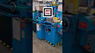 sticker color coating  japan make  Roll to Roll  Hikari 2col label print machine mklabels 👌 [upl. by Salangia775]