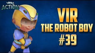 Vir The Robot Boy  Hindi Cartoon Compilation For Kids  Compilation 39  WowKidz Action [upl. by Ellord]