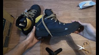 QUECHUA Mens Snow Shoes SH100 WARM amp WATERPROOF Midankle  Blue  Decathlon Online Store India [upl. by Garnett898]