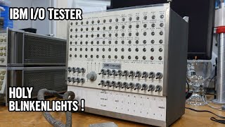 Restoring an IBM IO Tester from the 1960s [upl. by Ogirdor519]