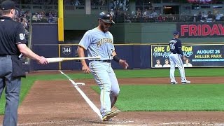 PITMIL Mercer hits a groundball RBI single [upl. by Zachary67]