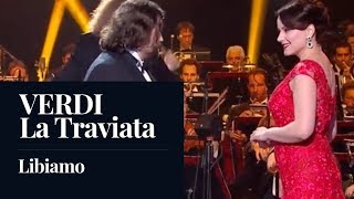 Verdi  La Traviata quotLibiamoquot Jean Francois Borras  Anita Hartig LIVE [upl. by Ahouh607]