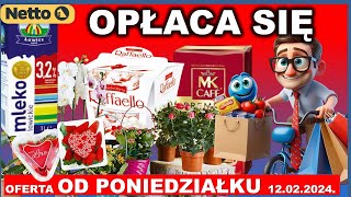 NETTO  Gazetka Promocyjna od Poniedziałku 12022024  Spożywcze a tanie [upl. by Jacobs]