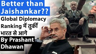 Shocking Global Diplomacy Ranking  Turkey is ahead of India Explained by Prashant Dhawan [upl. by Millar358]