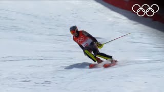 Alpine Skiing Beijing 2022  Mens combined highlights [upl. by Lira]