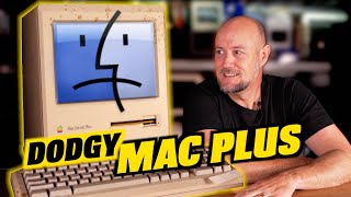 Dead on Arrival Mac Plus  Repair and Review  Apples compact Mac from 1986 [upl. by Gunter]