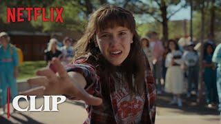 Stranger Things 4  Official Clip  Elevens Powers [upl. by Yeltnarb114]