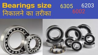 Bearing Number calculation in hindi by ELECTRICALS TRENDZ [upl. by Libby480]