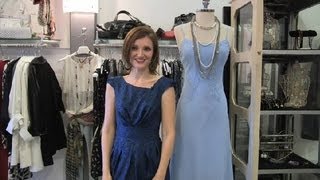 How to Accessorize a Baby Blue Dress  Fashion Color amp Style Tips [upl. by Philbrook]