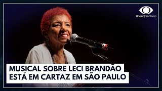 Musical reverencia vida e carreira de Leci Brandão  Jornal da Noite [upl. by Niras]