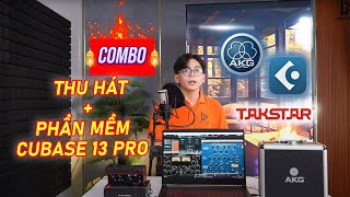 Phần mềm Autotune Cubase 13 kết hợp Solo Gen 4 và Mic AKG P420 [upl. by Eile177]