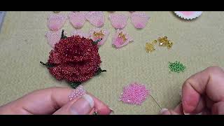 Pink Ballerina flower tutorial part 1 [upl. by Cleti]