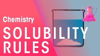 Solubility Rules  Acids Bases amp Alkalis  Chemistry  FuseSchool [upl. by Goodkin]