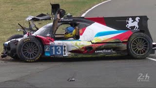 24 Heures du Mans 2022  All Crashes and Fails  Motorsport Crash Compilation [upl. by Epp]