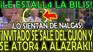 ¡INVITADO REVIENTA SABROS0 A CARLOS ALAZRAKI SE SALE DEL GUION Y SE LO ATOR4 [upl. by Elylrac]