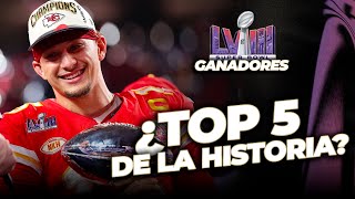 12 GANADORES del Super Bowl LVIII  ¿Ya es Top 5 [upl. by Rocco545]