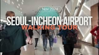 Walking Tour Incheon International Airport Terminal 2  Korea Travel Guide 4K60 [upl. by Picardi]