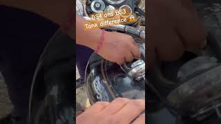 TANK DIFFERENCE bullet 350 BS3 and BS4😯 viral trending shorts youtube bullet350 royalenfield [upl. by Anailuy188]