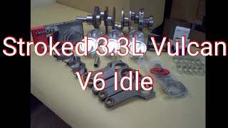 2006 Ford Taurus  Stroked 33L V6 Vulcan Idle [upl. by Tolman]