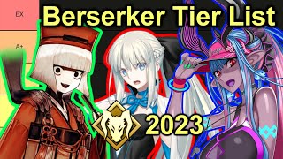 FateGrand Order – Berserker Tier List 2023 [upl. by Adleme]