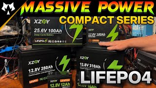 XZNY Compact Series Batteries  MASSIVE POWER in a SMALL Package [upl. by Quiteris]