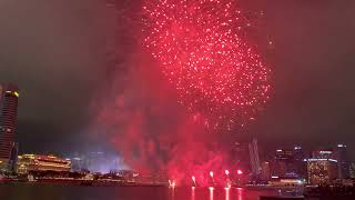 Singapore NDP 2024 fireworks [upl. by Inalel]