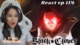 REACT BLACK CLOVER EP 114  CHARME MITANDO MUITO [upl. by Derej560]