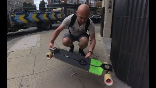 Longboard vs Dinghy Which Crushes 10km London Ride Oxford to Victoria Park [upl. by Latsyrcal]