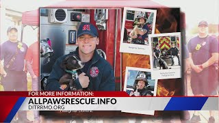 OFallon firefighters and adoptable animals in cute fundraising calendar [upl. by Mehs]