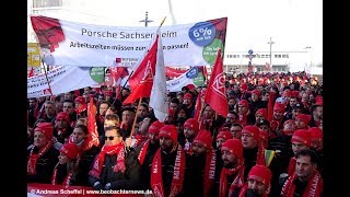 Hück Metaller regen sich granatenmäßig auf  Stuttgart 15012018 [upl. by Enattirb]