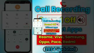 Auto Call Recording Without Announcement Google dialer Any Android Device 2024 New Trick shorts [upl. by Aromas]