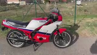 Yamaha RD350 YPVS walk around and sound [upl. by Ymaral]