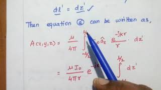 Infinitesimal Dipole  Hertzian Dipole  Derivation of Radiation Mechanism [upl. by Plumbo588]