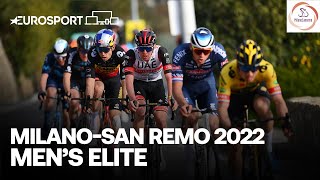 A Captivating Performance for the Ages  2022 MilanSan Remo Highlights  Eurosport [upl. by Murdoch892]