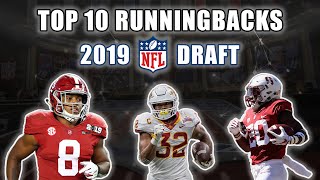 TOP 10 RUNNINGBACKS IN THE 2019 NFL DRAFT [upl. by Minier]