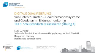 Digitale Quali QGIS Teil 8 Schulstandorte visualisieren  Übung 4 [upl. by Rambow]