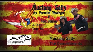 Mustang Sally Line Dance [upl. by Anwahs]