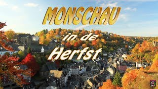 Reizen oudste steden in Europa Monschau in de herfst Duitsland [upl. by Assirralc316]