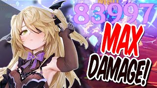 ULTIMATE FISCHL BUILD GUIDE FOR MAX DPSDAMAGE  Fischl Genshin Impact [upl. by Esinek]