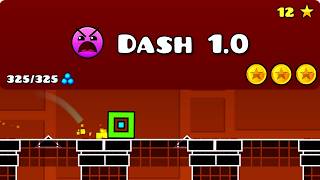 All Main Levels in Update 10 Stereo Madness  Dash [upl. by Yntruoc]