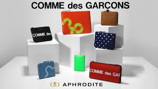 Comme Des Garcons Wallets  A Closer Look [upl. by Erdnaek]