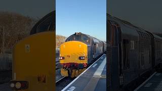 37218 Passing Mirfield trains class37 shorts [upl. by Latoyia306]