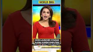 PM Modi introduced INDIAS homegrown Super Computer PARAM Rudra supercomputer pmmodi indianews [upl. by Nialb803]