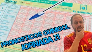 QUINIGOL JORNADA 21⚽ ANÁLISIS Y PRONÓSTICO LA LIGA EA SPORTS [upl. by Evadnee]