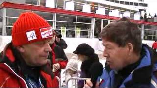 Skisprung TV Interview mit Sepp Gratzer 4Schanzentournee  31122009 [upl. by Serra777]