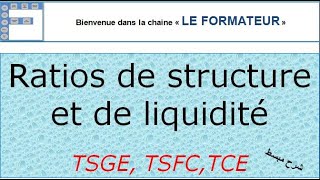 Ratios de structure financière et de liquidité شرح مبسط [upl. by Demakis]