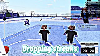 Dropping off a trash talkers 59 streak on hoopz roblox ft“eauplayer” [upl. by Einnalem]