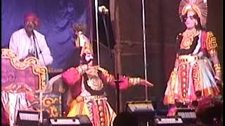 Yakshagana  Krishna Sandhana  Subramanya Dhareshwara [upl. by Aluk]