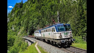 Arlberg Bahnverkehr am 090722 – quotFotofahrten 102018 am Arlberg Steriermarkbahn VSOEquot [upl. by Nanreit]